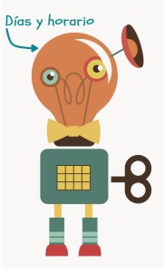 Ver días y horarios