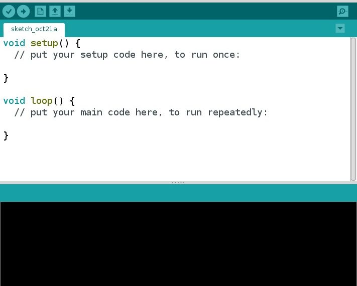Cargar el programa en la placa a través del IDE de arduino