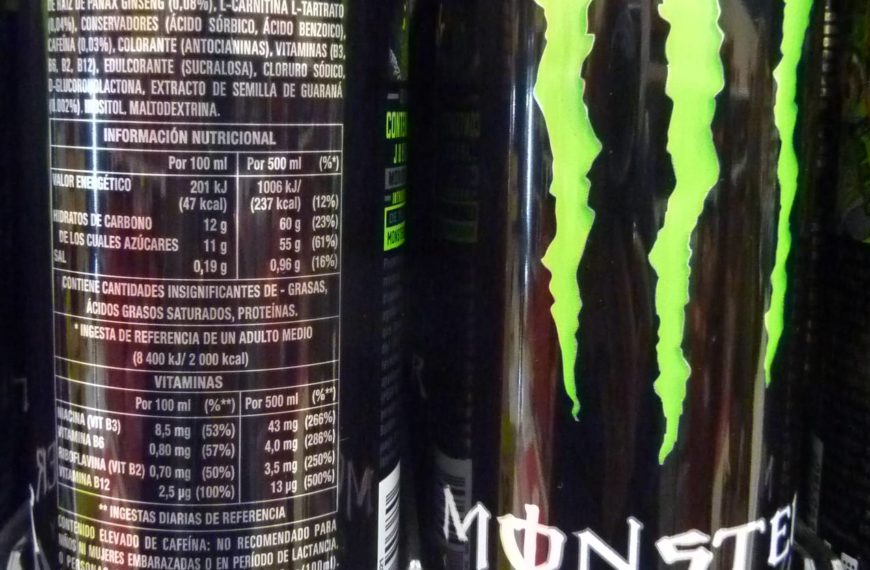 Paseando por el supermercado: Bebidas energéticas